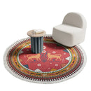 GobekUsa Bohemian Ethnic Round Area Rug for Bedroom and Balcony Floor – Christmas New Year Gift