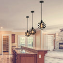 GobekUsa Industrial Pendant Lights - Modern Kitchen Island Lamp, Cafe Hanging Light