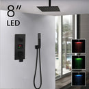 GobekUsa Digital Display Shower Faucet Set with 3 Functions