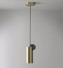 GobekUsa Golden LED Pendant Light for Dining Room, Living Room, Bedroom, and More