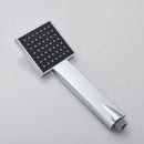 GobekUsa Black High Pressure Hand-held Shower Head for Water Saving and Bathroom Rainfall