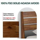 Emery Solid Wood Bed Frame