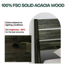 Emery Solid Wood Bed Frame