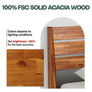 Emery Solid Wood Bed Frame