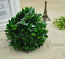 GobekUsa Green Leaf Vine Wreath Garland for Wedding & Christmas Home Decor
