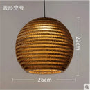 GobekUsa Chinese Paper Honeycomb Pendant Lights Cardboard Personalized Home Decor Luminaire