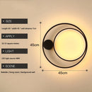 GobekUsa LED Wall Lamp for Home Decor, Modern Nordic Bedroom and Living Room Lighting