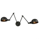 GobekUsa Double Swing Arm Wall Lights Bedside Sconce E27 Lighting Decor