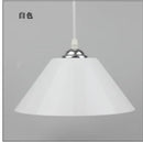 Modern PVC Dome Pendant Light With Iron Accents