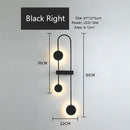 GobekUsa LED Wall Light: Modern Nordic Bedroom Lamp for Living Room, Bedside, Aisle, or Hotel
