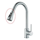 GobekUsa Gold Brass Kitchen Faucet Rotatable Mixer Tap Single Handle Hot&Cold Water