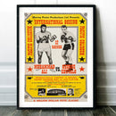 GobekUsa Boxing Photo Print - Croke Park Fight Poster Wall Art - Dublin, 1972