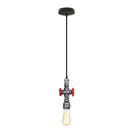 GobekUsa Industrial Retro Loft Pendant Light Water Pipe Ceiling Lamp