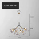 GobekUsa Elegant Firefly Chandelier - Luxury Nordic Bedroom & Restaurant Lighting