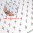 GobekUsa 20’’ Stainless Steel Rainfall Shower Head - Ultra-thin Square Bathroom Shower Head