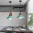 GobekUsa Industrial Pendant Lights: Modern Retro Loft Hanging Lamp for Home Decor