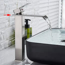 GobekUsa Gold Basin Faucet Single Level Mixer Tap Hot Cold Water Bathroom Sink Tap