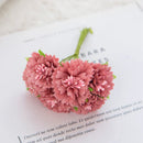 GobekUsa Carnation Stamen Silk Flowers for Home Decor, Wedding, DIY, Gifts