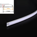 GobekUsa 0.5m/1m Flexible U Aluminum Profiles for LED Strip Lights