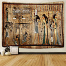 GobekUsa Egyptian Pharaoh Mural Tapestry: Hippie Style Wall Hanging Home Decor