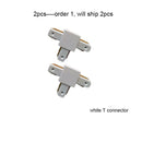 GobekUsa 100cm Black White Track for Track Lights Aluminum Rail Part
