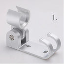 GobekUsa Adjustable Aluminum Rain Head Holder for Shower - Wall Mounted, Rustproof Stand