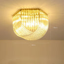 GobekUsa LED Postmodern Gold Silver Chandelier Lighting for Foyer