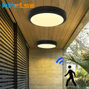 GobekUsa LED Oval Wall Lamp Outdoor Ceiling Light Waterproof Garden Bathroom Lighting