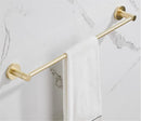 GobekUsa Brushed Gold Bathroom Hardware Set for Bath Accessories and Organization.