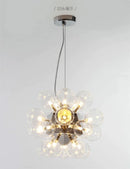 GobekUsa Glass Bubble LED Hanging Lamp for Bedroom Living Room Bar Villa
