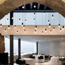 GobekUsa Black Minimalist LED Wall Lamp for Bedroom and Living Room