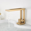 GobekUsa Black Basin Faucet: Brass Bathroom Mixer for Vessel Sink, Cold Hot Water