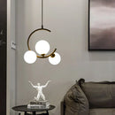 GobekUsa Glass Ball Pendant Light | Modern Nordic G9 LED Lamp for Living Room & Bedroom