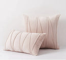 GobekUsa Knit Short Wool Velvet Plush Pillowcase for Sofa Couch Bedroom