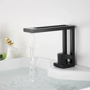 GobekUsa Black Basin Faucet: Brass Bathroom Mixer for Vessel Sink, Cold Hot Water