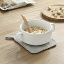 GobekUsa Cotton Linen Coaster Set for Tea Coffee Mug Heat Protection ECO Cup Mat