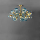 GobekUsa G9 LED Copper Pendant Light for Foyer & Dining Room