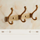 GobekUsa Antique Bronze Carved Robe Hook Towel Hanger for Bathroom and Kitchen