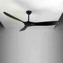 GobekUsa 60" Solid Wood DC Ceiling Fan with Remote Control