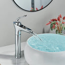GobekUsa Gold Waterfall Wine Glass Basin Faucet - Single Lever Bathroom Mixer