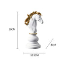 GobekUsa Chess Pieces Figurines: The Queen's Gambit Decor for Home & Office