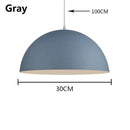 GobekUsa LED Macaron Pendant Lamp: Modern, Colourful, Perfect for Home, Study, Bedroom, Restaurant