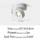 GobekUsa LED Adjustable Angle Spotlight Ceiling Lights for Background Wall and Aisle