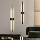 GobekUsa Linear Metal Tubes LED Wall Light Gold for Modern Living Room & Bathroom Mirrors