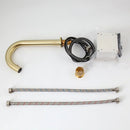 GobekUsa Brushed Gold Touch Sensor Basin Faucet - Automatic Bathroom Sink Mixer Tap