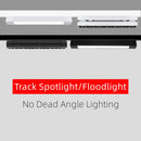 GobekUsa LED Track Lamps: Modern 20/30W Ceiling Rail Floodlight for Living Room, Store Lighting