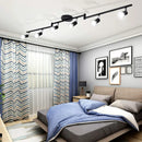 GobekUsa 6 Head LED Ceiling Light GU10 Adjustable Angle Spot Lamp for Living Room Bedroom