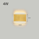 GobekUsa LED Aluminum Mirror Light Wall Lamp for Corridor, Bedside, Bathroom - Nordic Modern Design