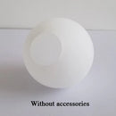 GobekUsa Glass Ball Pendant Lampshade - High Quality Milky Glass Ball Design