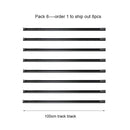 GobekUsa 100cm Black White Track for Track Lights Aluminum Rail Part